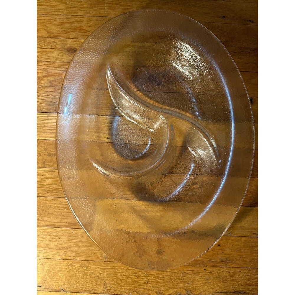 Nova Dimples Divided Relish tray